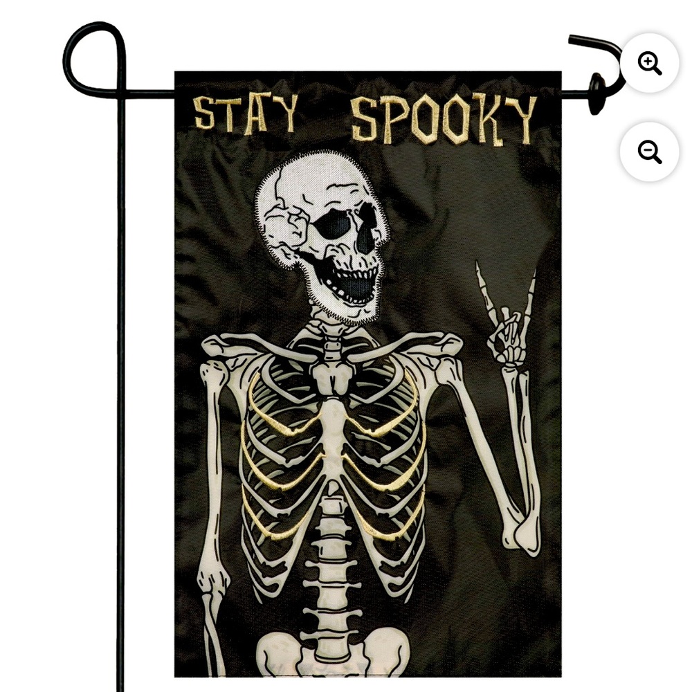 Halloween 💀 Flag “Stay Spooky” NWT
